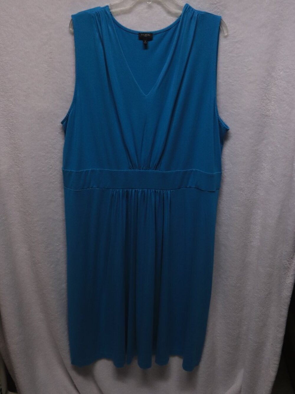Talbots Teal Midi Dress 3X